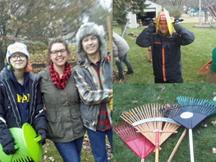 Students Raking 2019 / Restoration Covenant Church in Apple Valley, MN